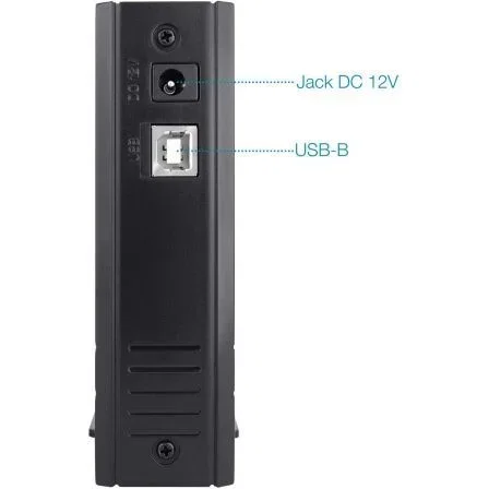 Tooq TQE-3520B Caja Externa para HDD 3.5 IDE/SATA USB 2.0 Negro Tooq TQE-3520B Caja Externa para HDD 3.5 IDE/SATA USB 2.0 Negro